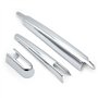 QHY Garniture De Couvercle De Balais D'essuie-Glace De Arrière pour 3008 GT 3008GT 2017 2018 2019 Chrome Couvrir pour Accessoire