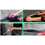 QHY Garniture De Couvercle De Balais D'essuie-Glace De Arrière pour 3008 GT 3008GT 2017 2018 2019 Chrome Couvrir pour Accessoire