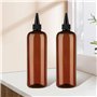 2pcs 500 ml / 16 bouteilles en plastique en plastique pour l'huile