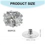 5 mm x 4 mm Support de mèche de Bougie en métal
