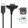 Câble de Chargeur pour Manette 360 - Câble de ABS à Rapide 2 en 1, Câble de Filaire pour Manette 360(Le Noir)