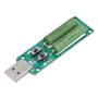 Module de test de charges, testeur de charge USB 1A 2A 3A décharge DC 5V indicateur clair réglable pour banque d'alimentation