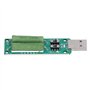 Module de test de charges, testeur de charge USB 1A 2A 3A décharge DC 5V indicateur clair réglable pour banque d'alimentation