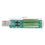 Module de test de charges, testeur de charge USB 1A 2A 3A décharge DC 5V indicateur clair réglable pour banque d'alimentation