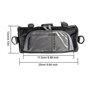 VAHAKKRMVM Sacs de Selle de Moto Sacoche Rangement Universelle pour Guidon Moto Sac À Outils Avant Téléphone