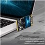 KINGDATA Disque Dur SSD Msata 250 Go Ngff Interne pour Ordinateur Portable de Bureau SATA III 1 to 500 Go 256 Go 128 Go (MSATA, 