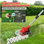 0 Ah - Tondeuse à gazon électrique 4 en 1 - Pour batterie