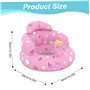 Houolsator Chaise bébé Gonflable Mignon siège Gonflable pour bébé Chaise de soufflage Stable avec Pompe intégrée siège Respirant