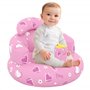 Houolsator Chaise bébé Gonflable Mignon siège Gonflable pour bébé Chaise de soufflage Stable avec Pompe intégrée siège Respirant
