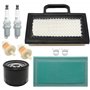 Pizgear Kit de mise au point du filtre à air 499486S avec filtre à carburant, filtre à huile et bougie d'allumage de rechange fo