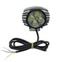 MEXWLOP Phare Avant 2 en 1 for Scooter électrique, Grand éclairage Avant for Moto KUGOO M4 Pro, Grand éclairage Avant avec klaxo