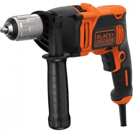 BLACK+DECKER BEH850-QS Perceuse a percussion filaire - 850W - 54 400 cps/min - G 89,99 €