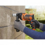 BLACK+DECKER BEH850-QS Perceuse a percussion filaire - 850W - 54 400 cps/min - G 89,99 €