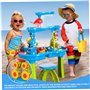 Noux pour enfants 1 ensemble à 3 niveaux Spacieux table sensorielle Table de sable coloré interactive parent-enfant de développe