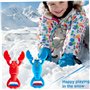 Digger de bac à Sable, 2pcs en Plastique sûr en Plastique Digger de Sable, 13.4x7.1x2.4 Toys de Plage compressibles et Grabs, Jo