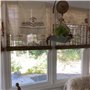WZDXFNLD Stores Enrouleurs Bambou Occultant Balcon, 35 45 145 155 cm, Store Venitien Roseau Facile à Installer Extérieures, Ride