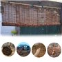 WZDXFNLD Stores Enrouleurs Bambou Occultant Balcon, 35 45 145 155 cm, Store Venitien Roseau Facile à Installer Extérieures, Ride