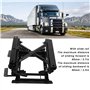 Pasamer Ajusteur de Hauteur de sièges de Voiture, Base de Levage de siège Noir avec glissière pour véhicule RHD