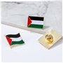 7pcs Alloy Palestine Flag Pin