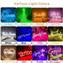 Enseignes au néon avec nom personnalisé, panneau de lumières au néon LED personnalisé for chambre d'adolescentes, fête d'anniver