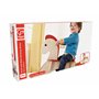 Hape Cheval à Bascule Rock and Ride en Bois pour Enfants, Poney avec Dossier et Arceau Ajustable pour l'Apprentissage de l'Équil