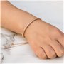 Philip Jones Ensemble d'amitié plaqué or rose créé avec des cristaux Zircondia®