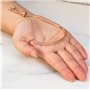 Philip Jones Ensemble d'amitié plaqué or rose créé avec des cristaux Zircondia®