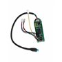 Jodriva Pièces de Scooter, Circuit imprimé d'affichage LED, Tableau de Bord PCB, for Ninebot, for Accessoires de Scooter électri