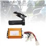 Rynplex Contrôleur de vélo électrique 36 V 1000 W, bonne dissipation de la chaleur, contrôleur de vitesse du moteur avec kit de 
