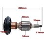 Vuzmode Pièces de Rechange for Ancre de Rotor, for Marteau de démolition Bosch GBH11DE GSH11E (Rotor + balais de Charbon + roule