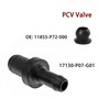 Rynplex Soupape d'échappement de clapet anti-retour de soupape PCV de Ventilation de carter positif de voiture, for CR-X, for Ci