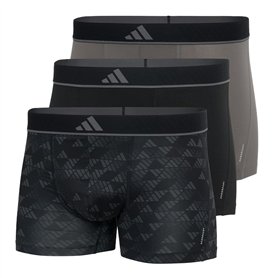 adidas Herren Unterwäsche Boxershorts 3er Pack-Trunk (3pk) -Active Micro Flex Eco Caleçon Boxeur