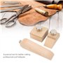 3 Pièces en Bois Papier de Verre Bloc de Ponçage Bois Main Bloc de Ponçage Pince Cuir Artisanat Bord Outil de Ponçage