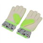 Lot de 2 gants de football, antidérapants et résistants à l'abrasion, vert fluo, respirants, forte adhérence, gants de gardien d