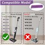 ZAPYVET Brosse à rouleau de rechange for balai vapeur 3 en 1 Shark SD200 SD201 SD201C SD201Q SD205, 2 rouleaux de brosse, 1 outi