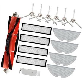 ZAPYVET Lot de 16 Accessoires for aspirateur Robot Mova L600: 1 Brosse rotative
