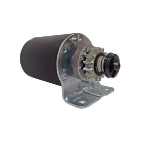 MEXWLOP Moteur de démarrage for Tondeuse à Gazon 14 Dents 593934 693551 LG693551 BS693551 Démarreur de Tondeuse à Gazon