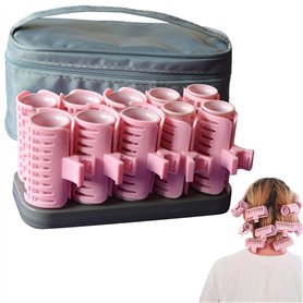 10pcs rouleaux de cheveux chauffés