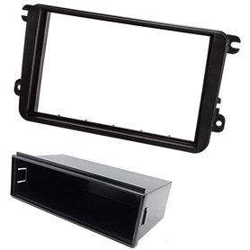 Pizgear Installation de Cadre d'autoradio Simple DIN