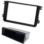 Pizgear Installation de Cadre d'autoradio Simple DIN