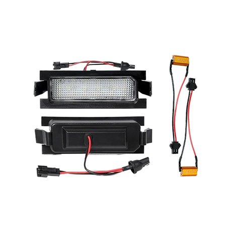 Vexilon 2 pièces éclairage de plaque d'immatriculation LED sans erreur for Kia Ceed JD ED