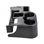 Yurefax Porte-Boissons intérieur de Voiture, Fixation de Porte-gobelet de Console Centrale Noire, for Dodge, Ram 1500 2500 3500 