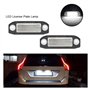 Rynplex 2 pièces éclairage de plaque d'immatriculation, for VOLVO, for XC60 for XC90 V50 for V60 S40 S80 lampes de plaque d'imma