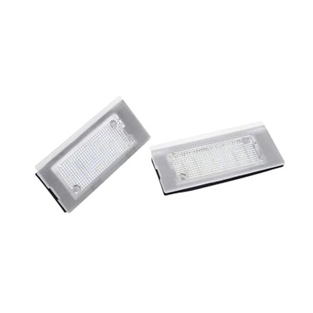 Rynplex 2 pièces 2 lampes de plaque d'immatriculation d'éclairage de plaque d'immatriculation