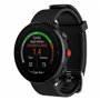 INF Bracelet de Montre de Remplacement en Silicone Noir Sangles de Ceinture pour Polar Vantage M Bracelet Interchangeable Course