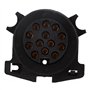 Prise électrique de Remorque, Prise de Remorque 13 Broches 12 V Connecteur de Remorque Femelle en Alliage D'aluminium pour Carav