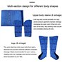 CGLYYDS Costume de Machine de Massage à Compression d'air, Dispositif de Compression de Machine de Massage de Drainage lymphatiq