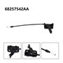 Jodriva 1 PCS Câble de Déverrouillage de Capot de Verrouillage de Capot de Moteur Avant de Voiture Fil 68257542AA Pièces de Rech