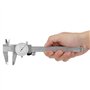 Pied à coulisse à cadran, large application en acier au carbone pied à coulisse 0-150mm, matériel de bricolage antirouille pour 