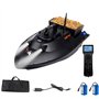 factildfulzhan Bateau amorceur 600 m pour la pêche à la Carpe – Bateau amorceur télécommandé 12 V